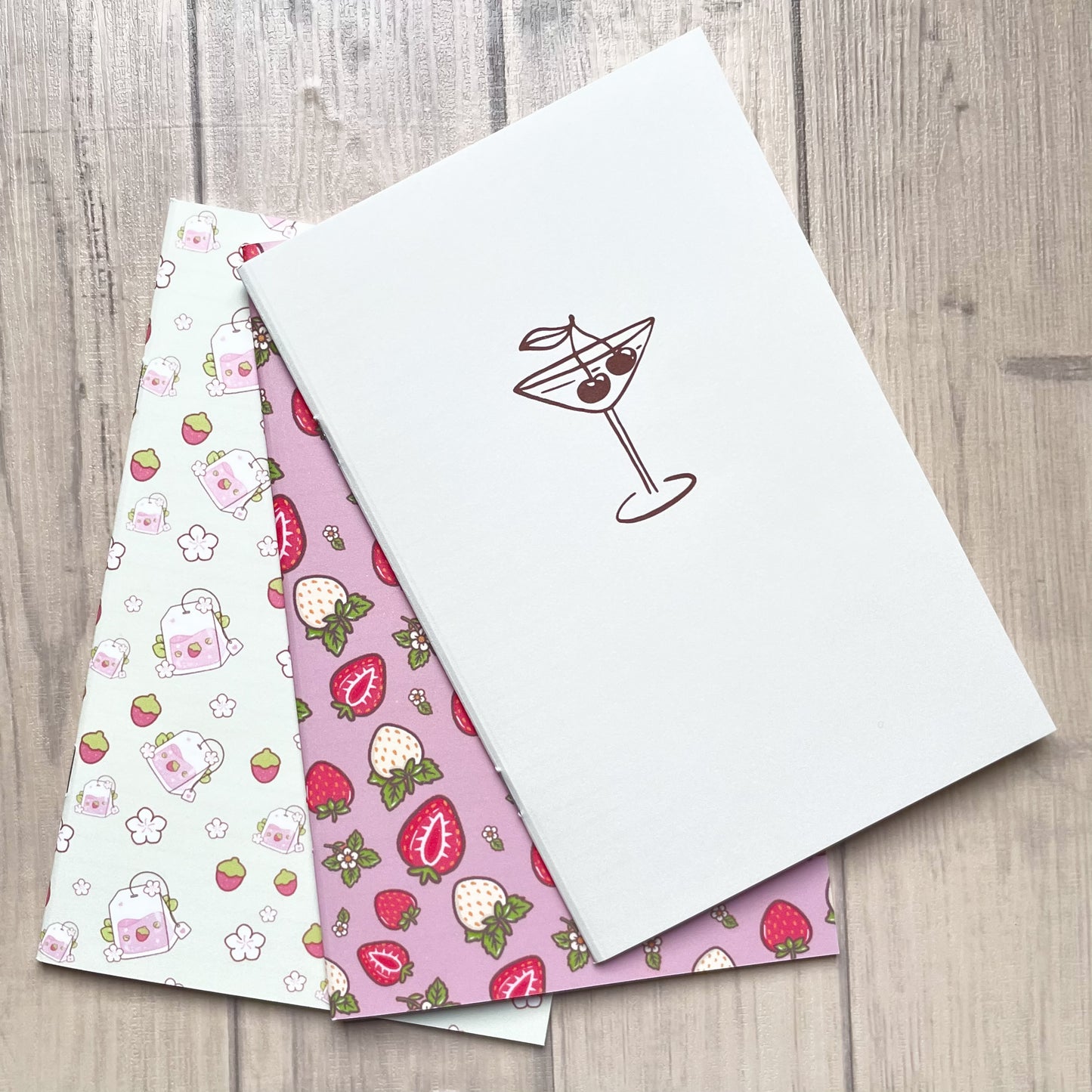 Cherry Drink Note Taking Booklet (CLEARANCE)