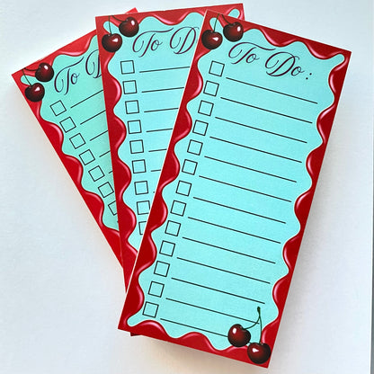 Cherry Notepad (CLEARANCE)