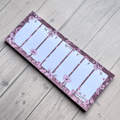 Sakura Weekly Notepad (CLEARANCE)