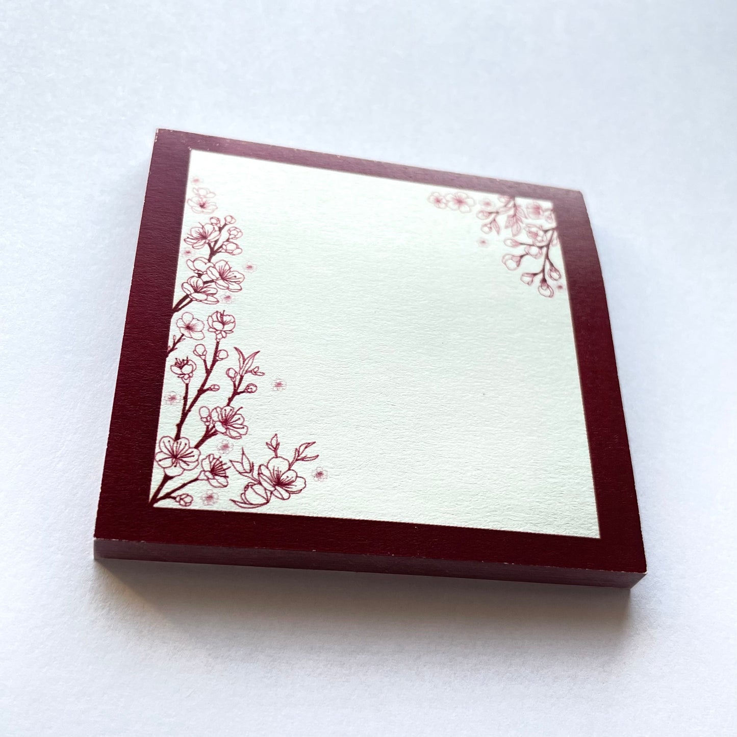 Red Sakura Sticky Notes (CLEARANCE)