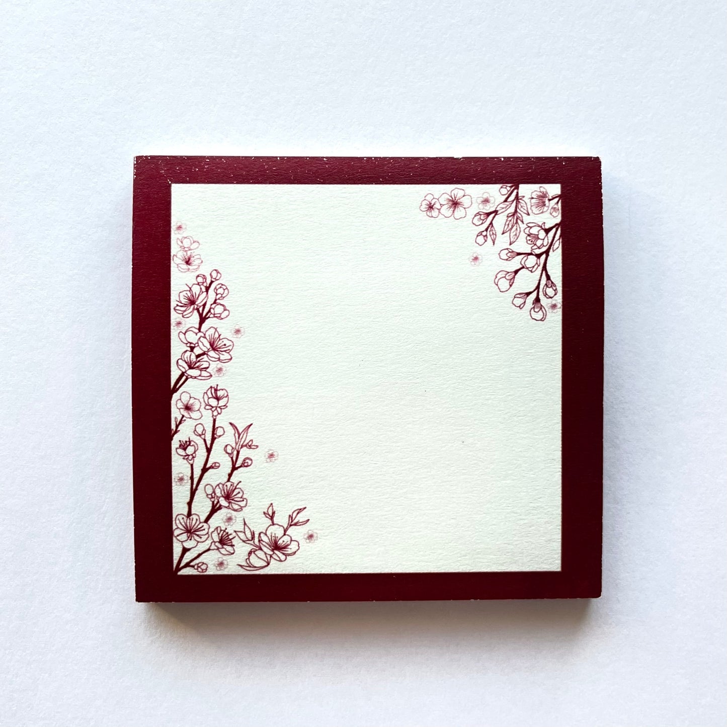 Red Sakura Sticky Notes (CLEARANCE)