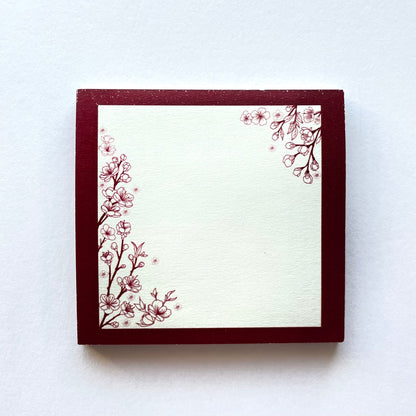 Red Sakura Sticky Notes (CLEARANCE)