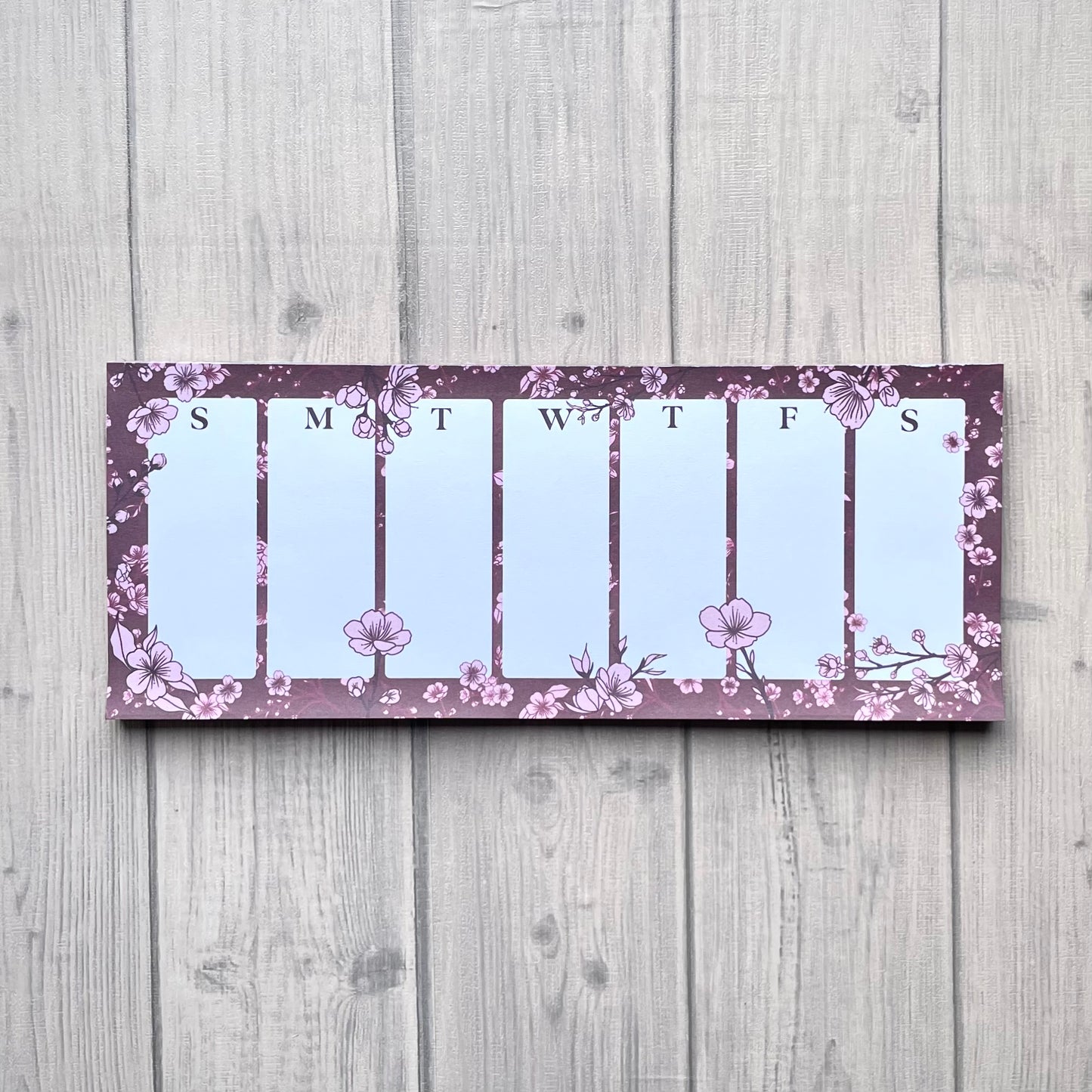 Sakura Weekly Notepad (CLEARANCE)