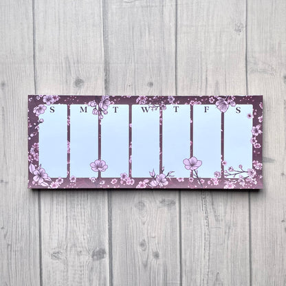 Sakura Weekly Notepad (CLEARANCE)