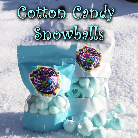 Cotton Candy Snowballs